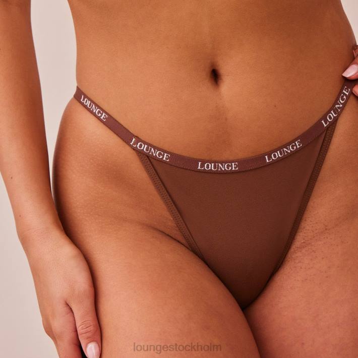 Lounge kvinnor kastanj underkläder FP6J545 släta trosor