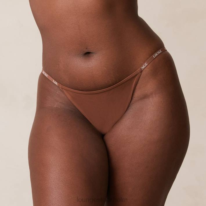 Lounge kvinnor kastanj underkläder FP6J559 släta klassiska trosor