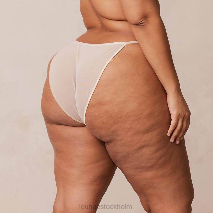 Lounge kvinnor latte underkläder FP6J490 mjuka satängtrosor