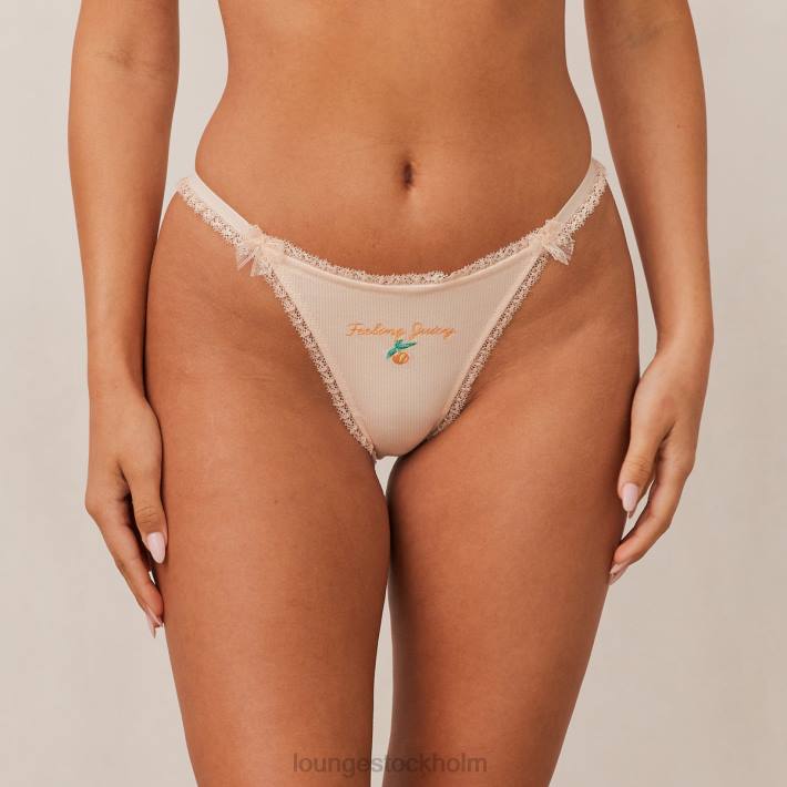 Lounge kvinnor persika underkläder FP6J466 fruktiga trosor som känns saftiga