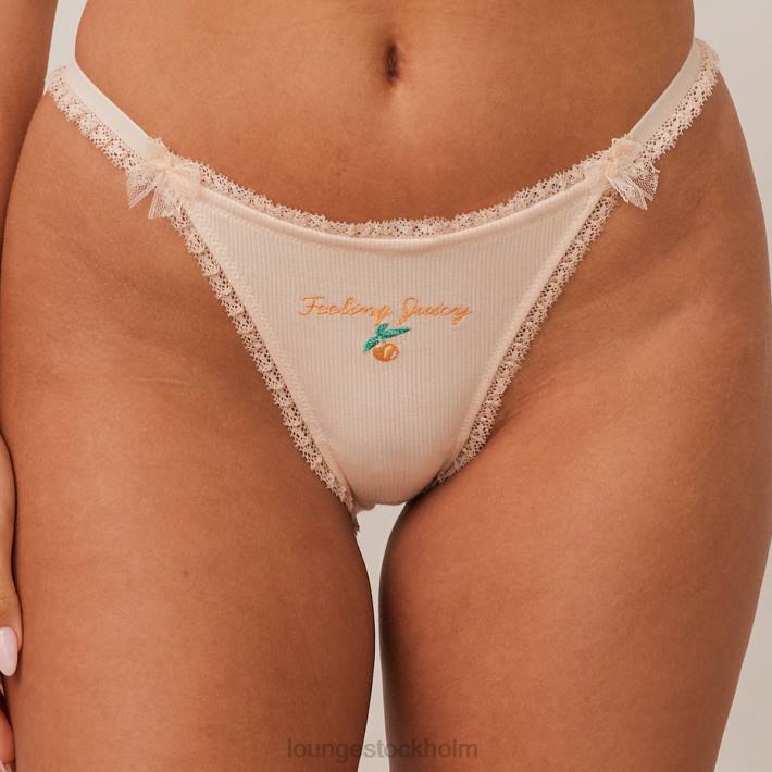 Lounge kvinnor persika underkläder FP6J466 fruktiga trosor som känns saftiga