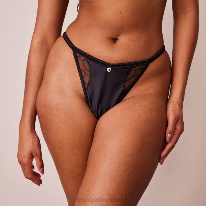 Lounge kvinnor svart underkläder FP6J513 vårda g-strängen