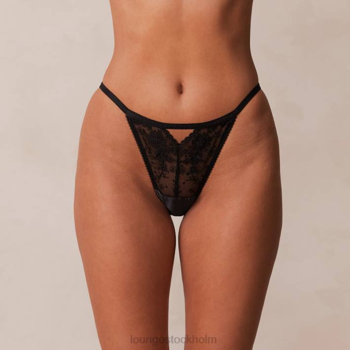 Lounge kvinnor svart underkläder FP6J553 flirtbyxor