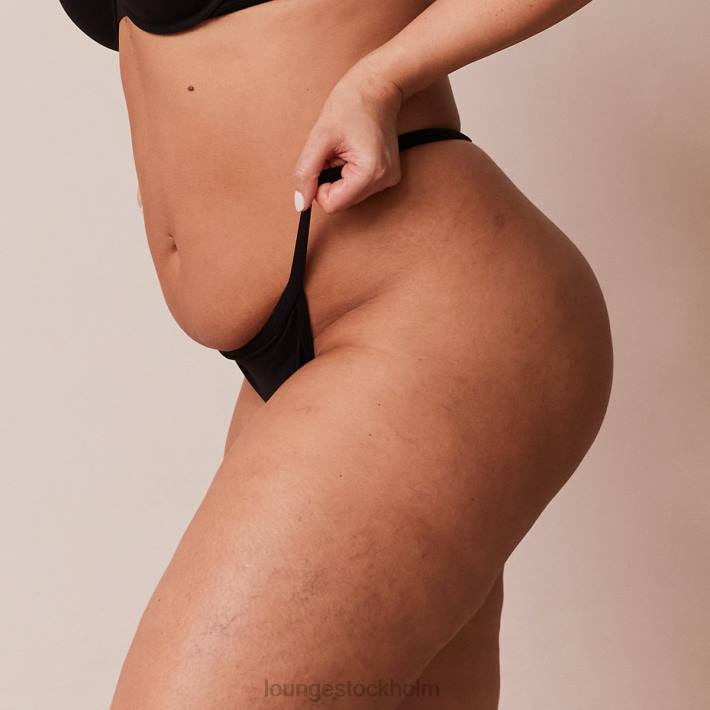 Lounge kvinnor svart underkläder FP6J569 skulptera g-sträng