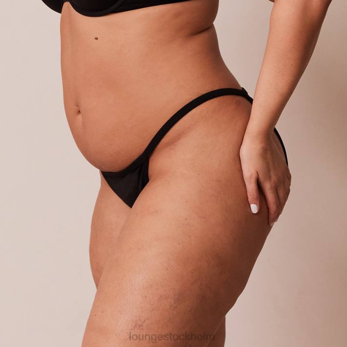 Lounge kvinnor svart underkläder FP6J573 skulptera trosor