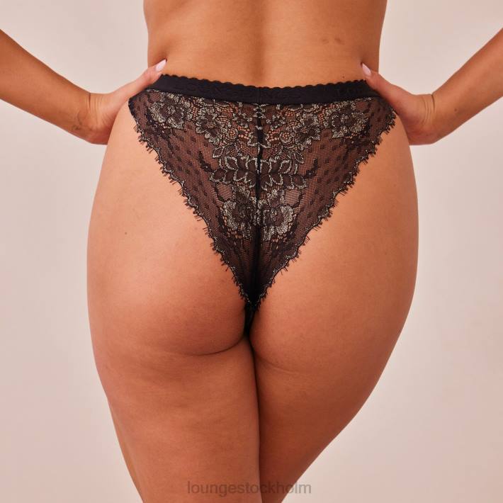 Lounge kvinnor svart underkläder FP6J602 önska trosor