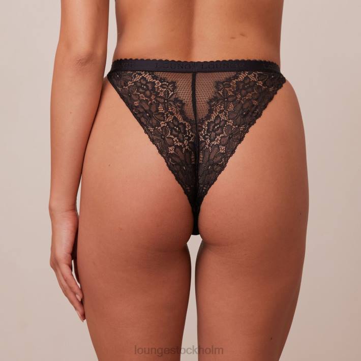 Lounge kvinnor svart underkläder FP6J608 stiliga trosor