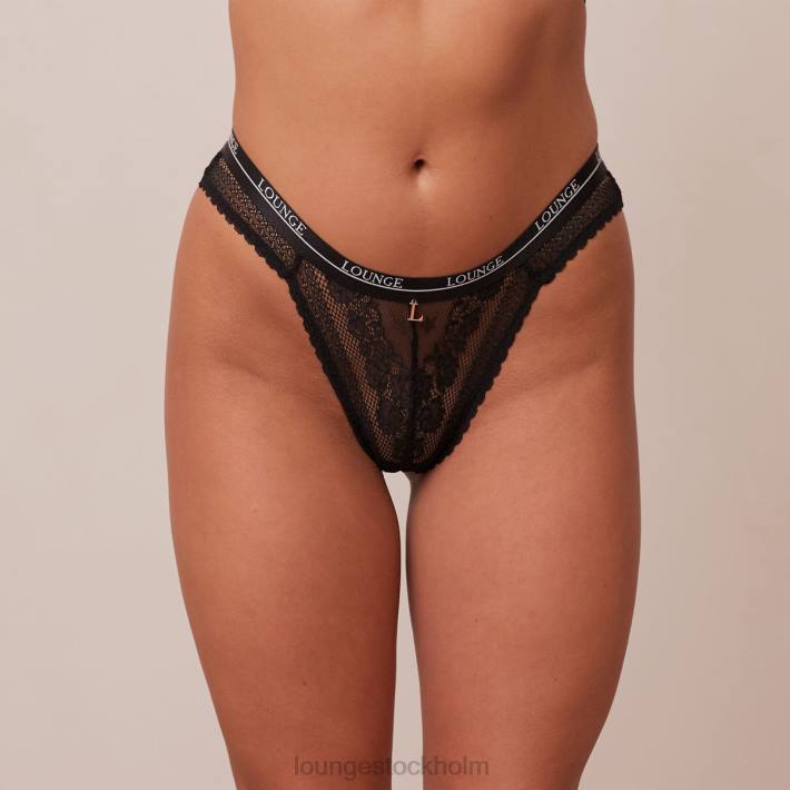 Lounge kvinnor svart underkläder FP6J630 frihetstrosor