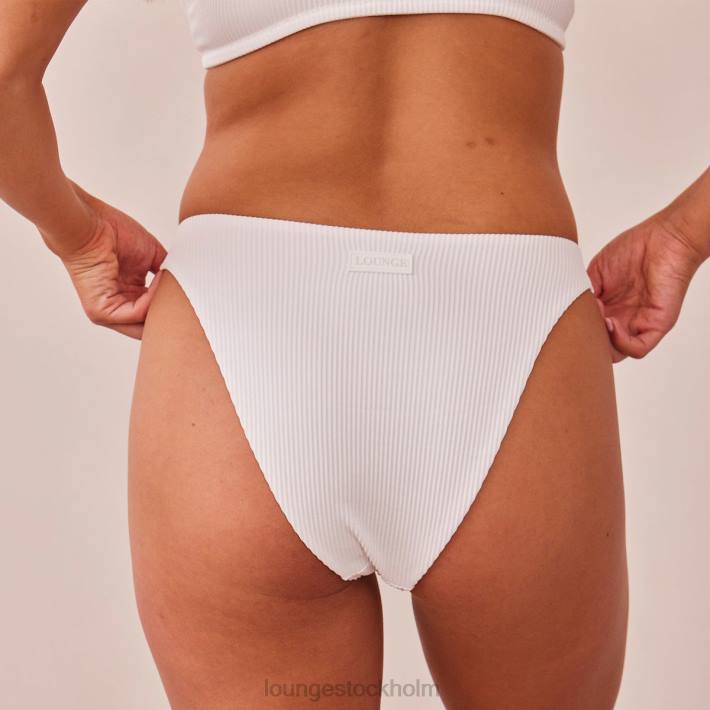 Lounge kvinnor vit underkläder FP6J510 ribbad triangeltrosa