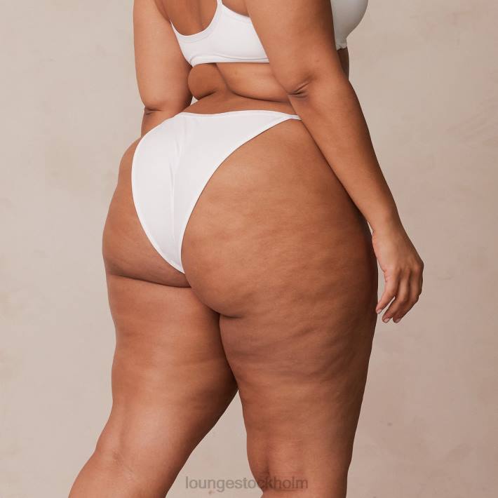 Lounge kvinnor vit underkläder FP6J547 släta trosor