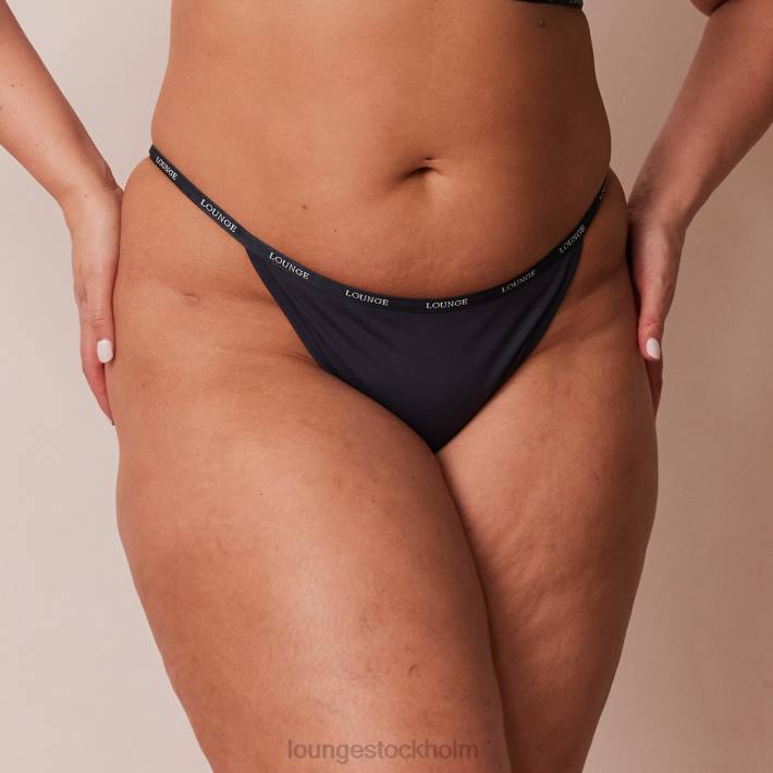 Lounge kvinnor blått kol underkläder FP6J667 väsentlig stringtrosa