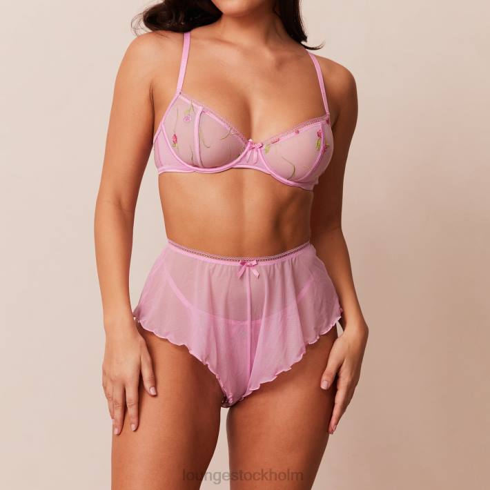 Lounge kvinnor lavendel rosa underkläder FP6J269 remy intimates set