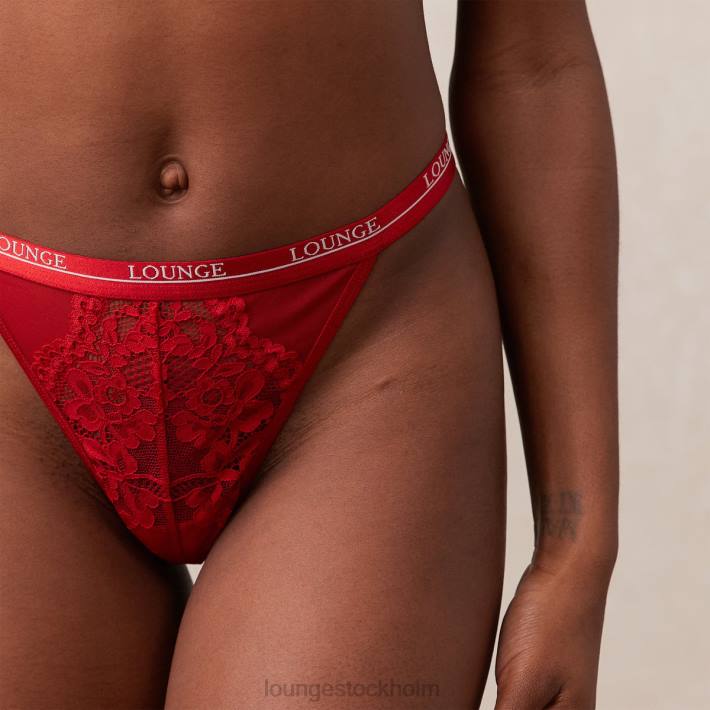 Lounge kvinnor rödbrun underkläder FP6J461 blossom stringtrosa