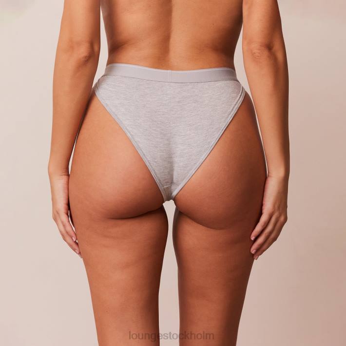 Lounge kvinnor grå underkläder FP6J412 minimal triangeltrosa i bambu