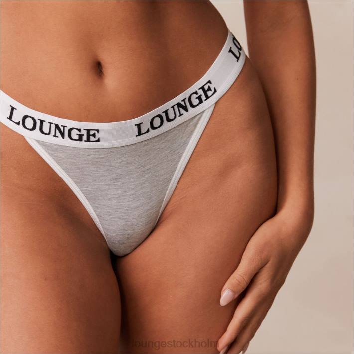 Lounge kvinnor grå underkläder FP6J419 triangeltrosa i bambu