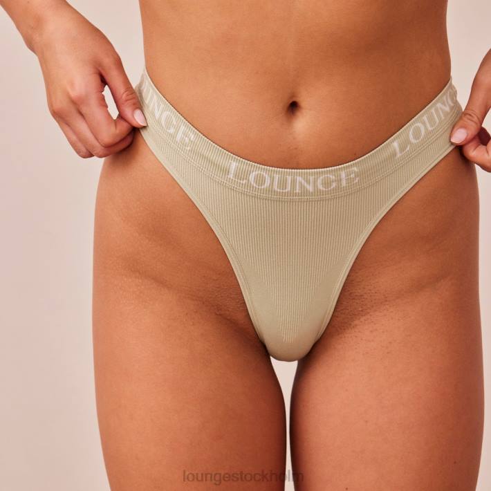 Lounge kvinnor oliv underkläder FP6J389 sömlös stringtrosa