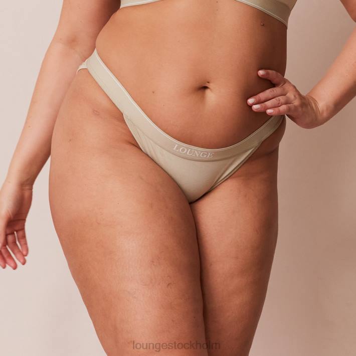 Lounge kvinnor oliv underkläder FP6J413 minimal triangeltrosa i bambu