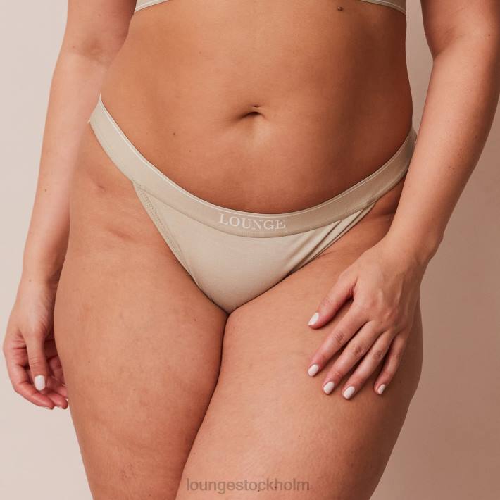 Lounge kvinnor oliv underkläder FP6J413 minimal triangeltrosa i bambu
