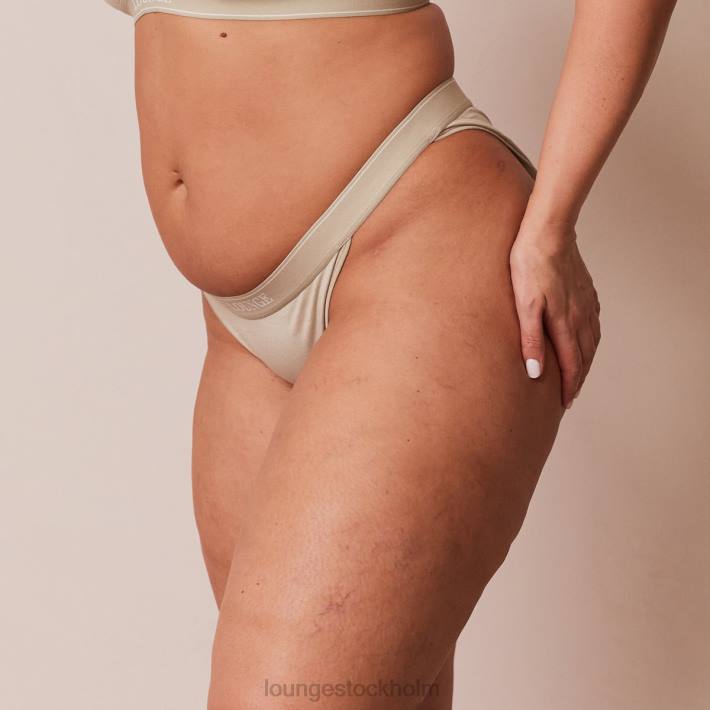 Lounge kvinnor oliv underkläder FP6J413 minimal triangeltrosa i bambu