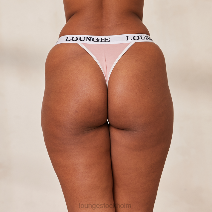 Lounge kvinnor rosa underkläder FP6J420 triangeltrosa i bambu