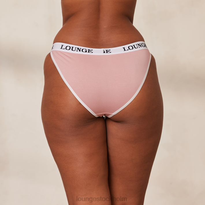 Lounge kvinnor rosa underkläder FP6J428 triangeltrosor i bambu