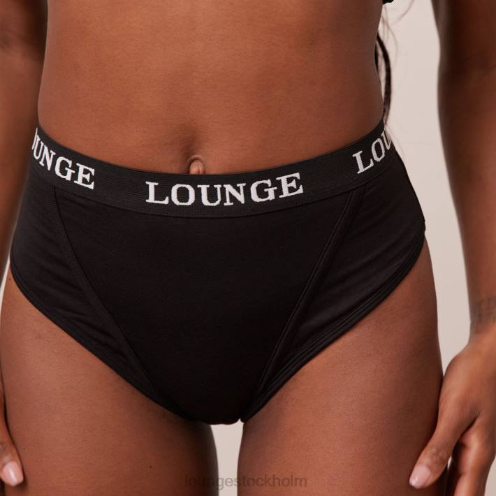 Lounge kvinnor svart underkläder FP6J388 basbyxor i bambu