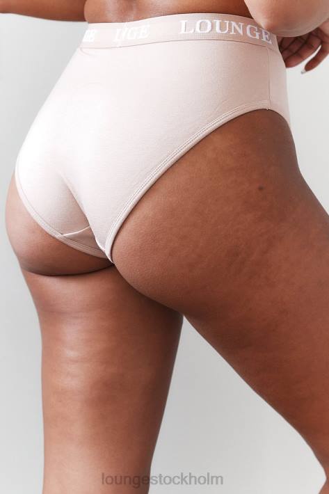 Lounge kvinnor taupe underkläder FP6J431 basbyxor i bambu (set)