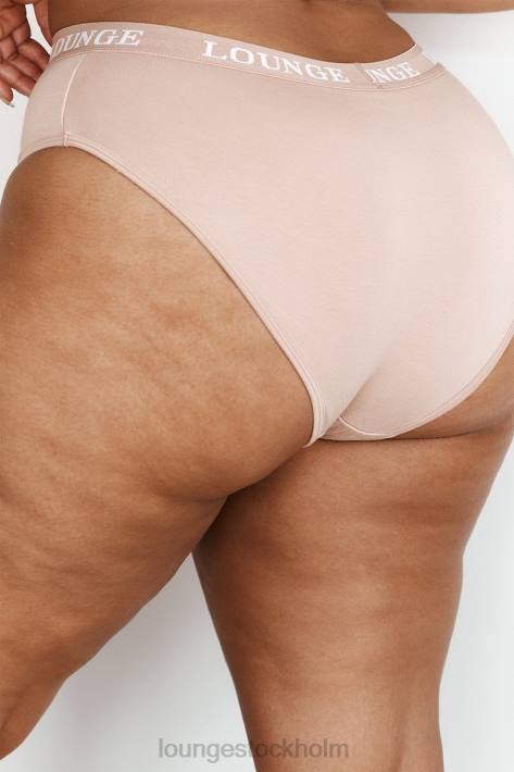 Lounge kvinnor taupe underkläder FP6J431 basbyxor i bambu (set)