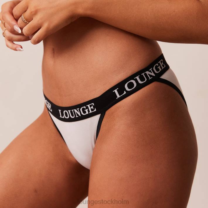 Lounge kvinnor vit underkläder FP6J423 triangeltrosor i bambu