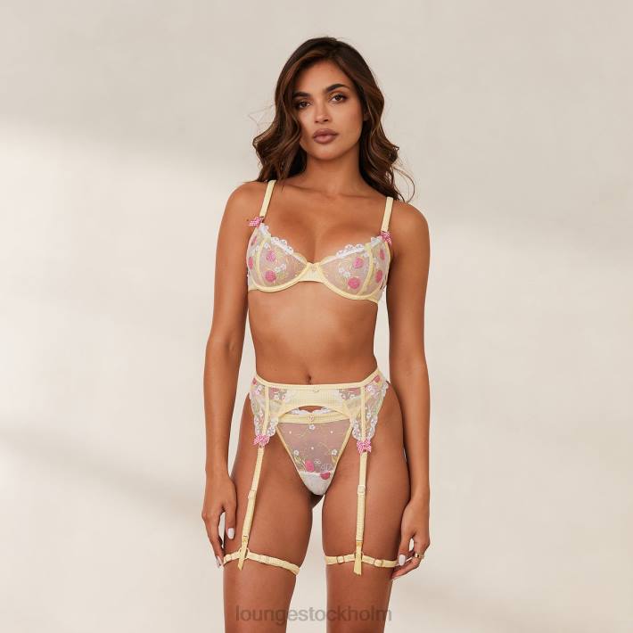 Lounge kvinnor gul underkläder FP6J354 adelina antyder set