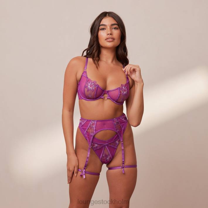Lounge kvinnor lila underkläder FP6J334 victoria intimates set