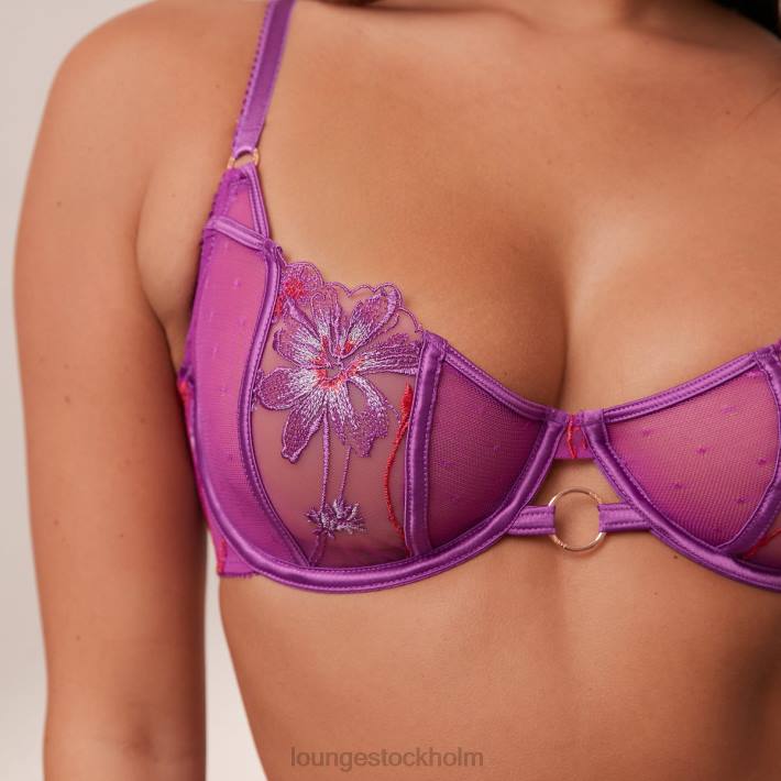 Lounge kvinnor lila underkläder FP6J334 victoria intimates set
