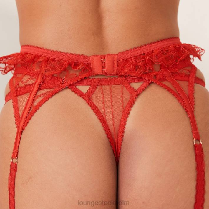 Lounge kvinnor röd underkläder FP6J341 danielle intimates set