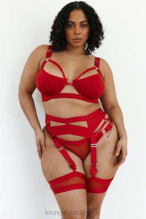 Lounge kvinnor röd underkläder FP6J620 venus intimates set