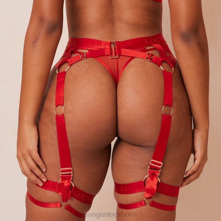 Lounge kvinnor röd underkläder FP6J621 phoenix intimates set