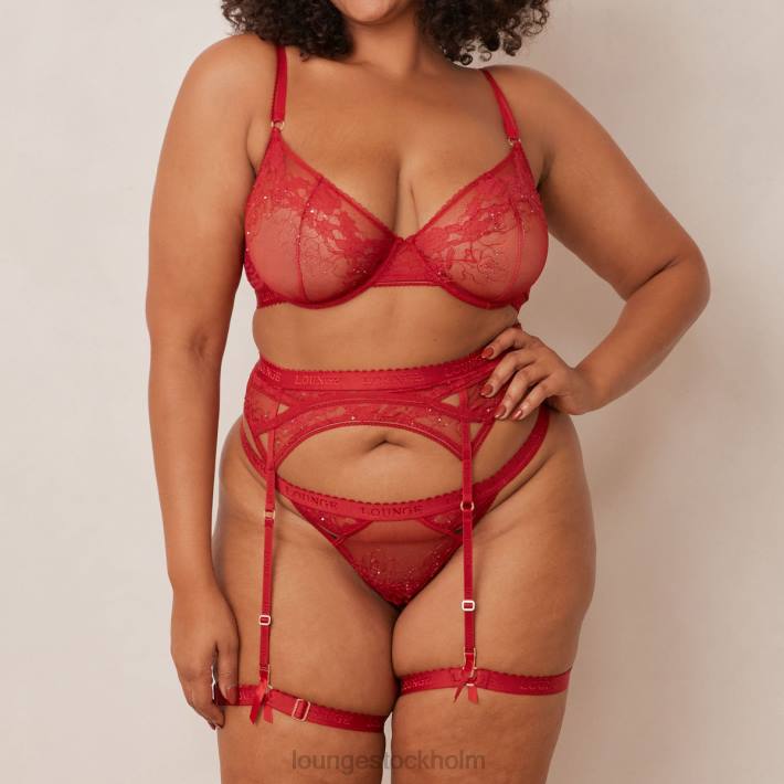 Lounge kvinnor rödbrun underkläder FP6J346 selina intimates set