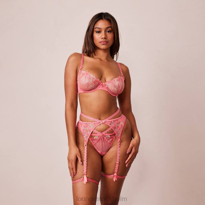 Lounge kvinnor rosa underkläder FP6J483 casey intimates set