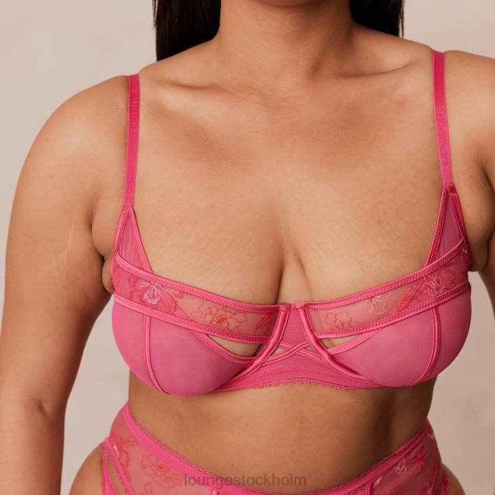 Lounge kvinnor skrikrosa underkläder FP6J612 whitney intimates set