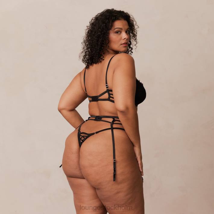 Lounge kvinnor svart underkläder FP6J349 kylie intimates set