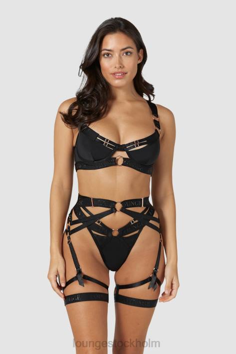Lounge kvinnor svart underkläder FP6J563 soriya intimates set