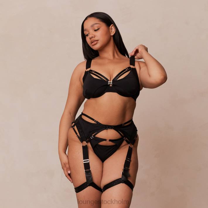 Lounge kvinnor svart underkläder FP6J564 reagan intimates set