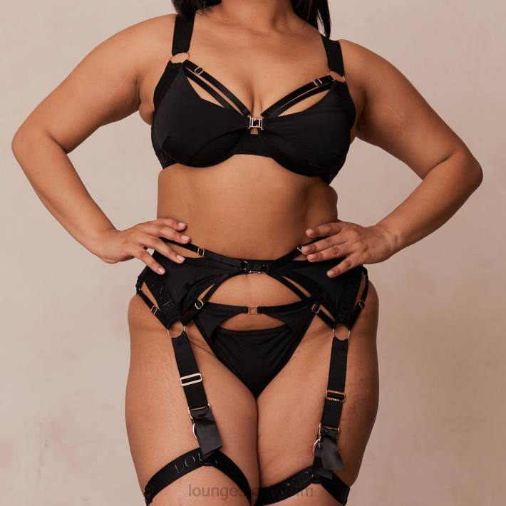 Lounge kvinnor svart underkläder FP6J564 reagan intimates set