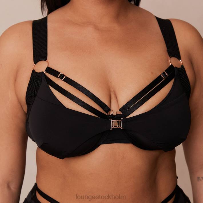 Lounge kvinnor svart underkläder FP6J564 reagan intimates set