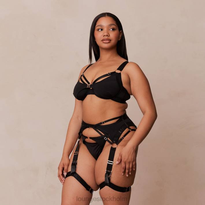 Lounge kvinnor svart underkläder FP6J564 reagan intimates set