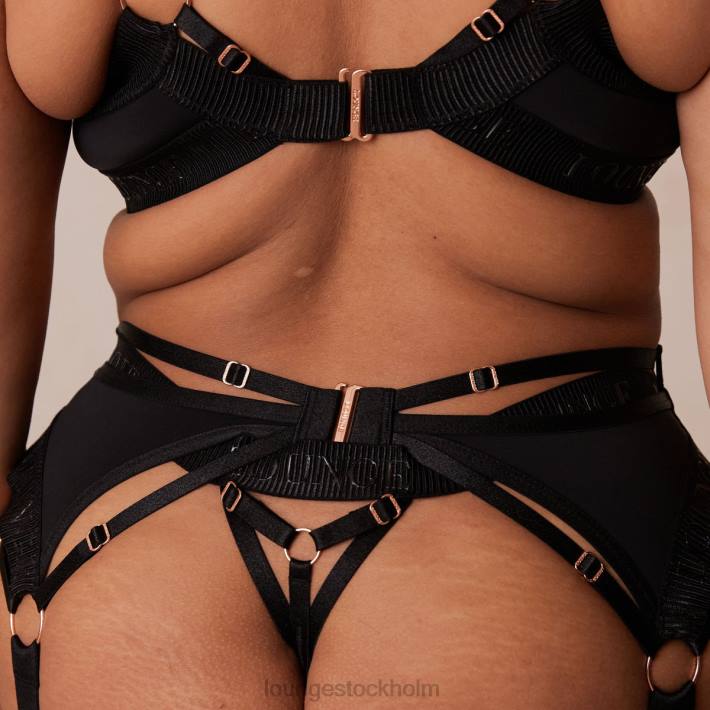 Lounge kvinnor svart underkläder FP6J564 reagan intimates set