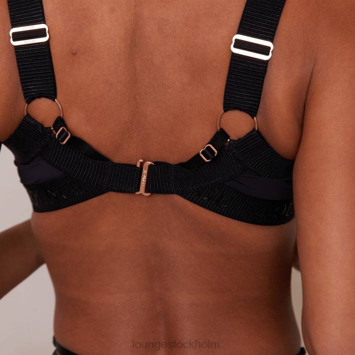 Lounge kvinnor svart underkläder FP6J564 reagan intimates set