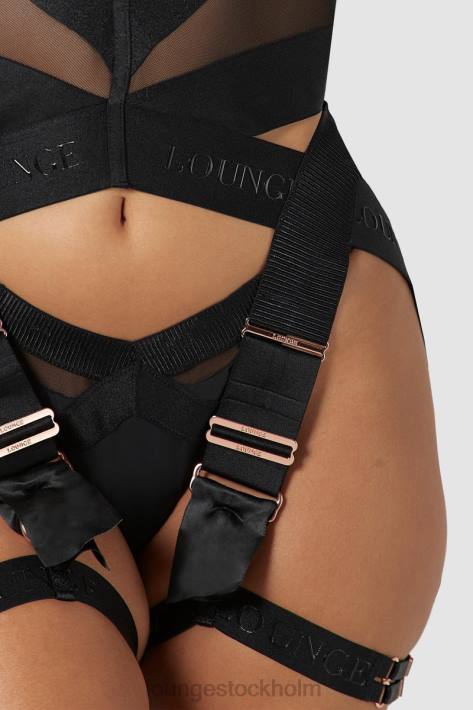 Lounge kvinnor svart underkläder FP6J565 livia intimates set