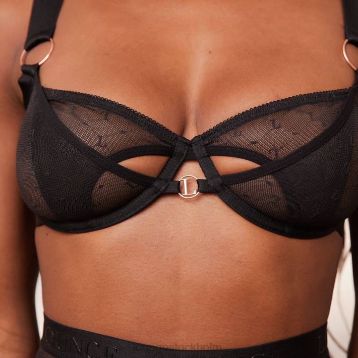 Lounge kvinnor svart underkläder FP6J650 electra intimates set