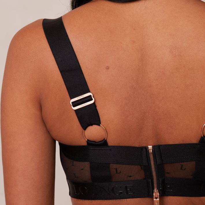 Lounge kvinnor svart underkläder FP6J651 athena intimates set